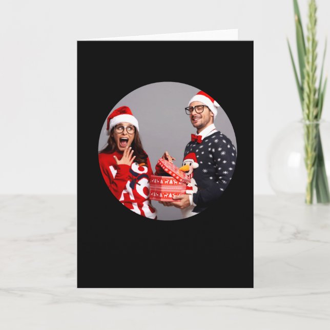 Carte New Parents 2025 Christmas Photo T Shirt  (Devant)