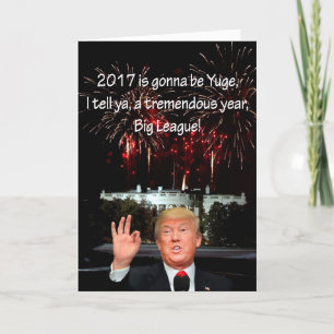 Carte New Years de Donald J. Trump