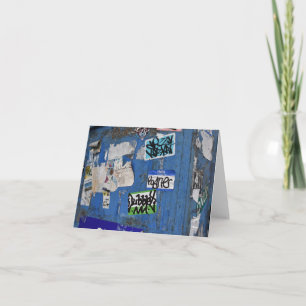 Carte New York City Graffiti Street Art