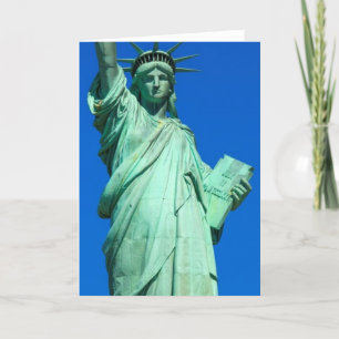 Carte New York, statue de la liberté