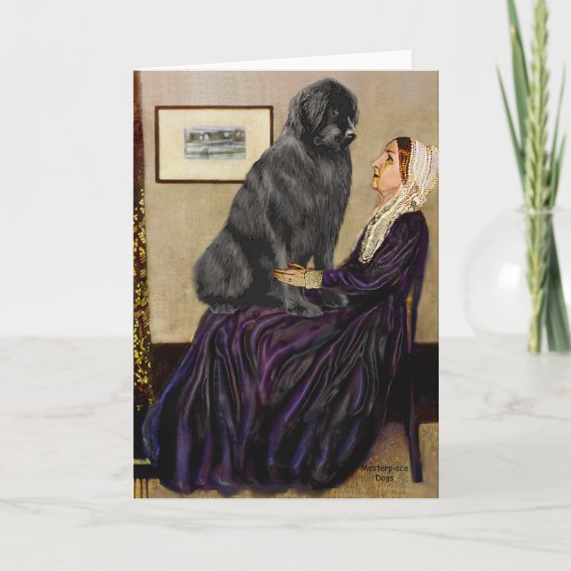 Carte Newfie 1 - La mère de Whistler (Devant)