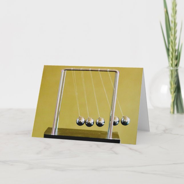 Carte Newton's Cradle (Devant)