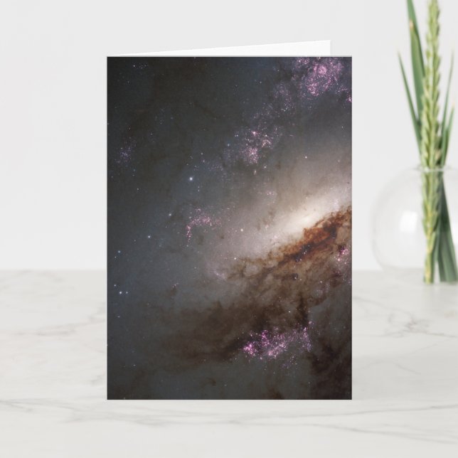 Carte Ngc 4258 Sous Formation D'Étoiles Intenses. (Devant)