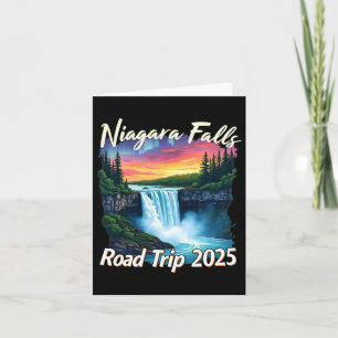 Carte Niagara Falls Road Trip Famille Voyage Vacances Ho