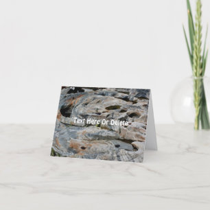 Carte Niche glaciaire Nature Note personnalisée