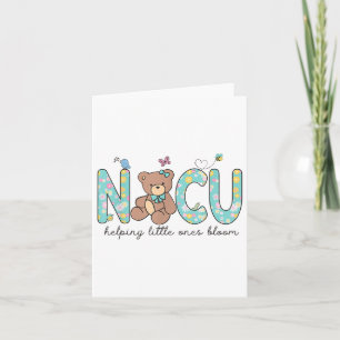 Carte Nicu Bear Spring Nicu Nurse Aider Les Petits Bl