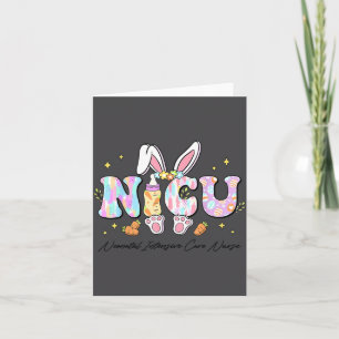 Carte Nicu Néonatalogie Soins Intensifs Infirmière Print
