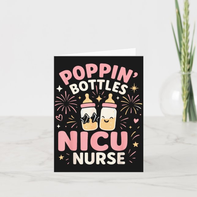 Carte Nicu New Years Shirt, Nurse Png Bottles For The Ne (Devant)