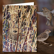 Nid de faune sauvage vierge