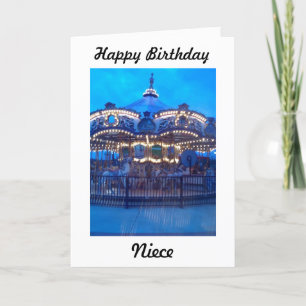 CARTE NIECE - HEUREUX ANNIVERSAIRE