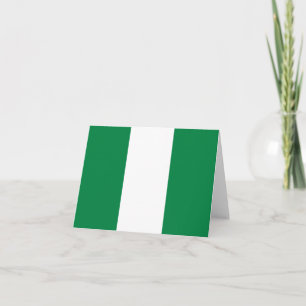 Carte Nigeria Drapeau