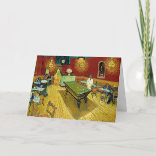Carte Night Cafe - Vincent van Gogh Peinture Art