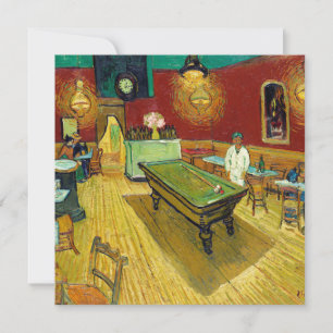 Carte Night Cafe - Vincent van Gogh Peinture Art