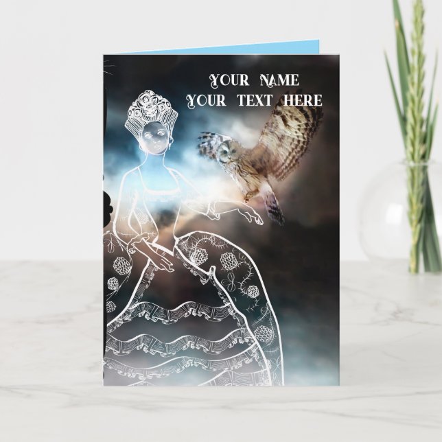 Carte Night Owl and Lady (Devant)