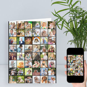 Carte N'Importe Quel Âge Collage Photo 49 Photo Grande C