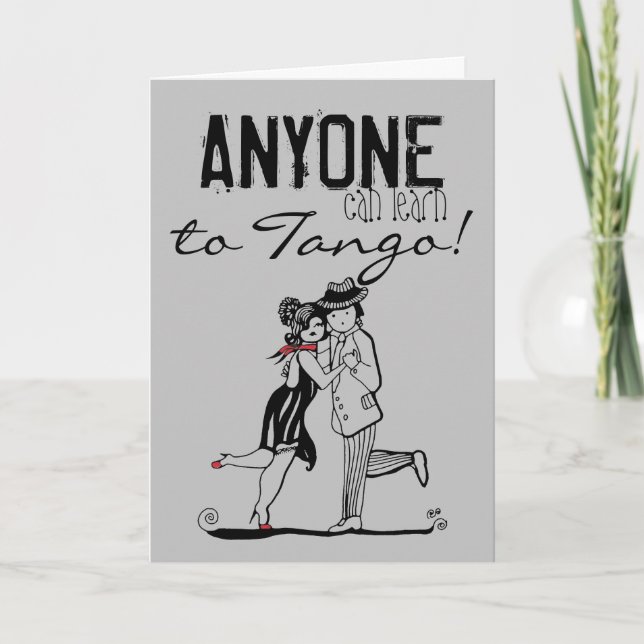 Carte N'IMPORTE QUI peut apprendre à Citer Tango (Devant)