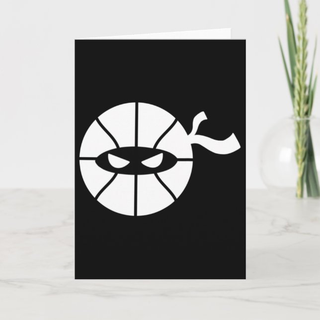 Carte Ninja Sketll I Coach de Papa Capitaine  (Devant)
