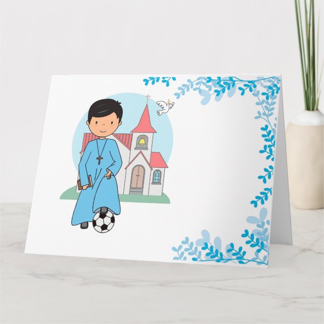 Carte Niño Primera Comunión Fútbol (Devant)