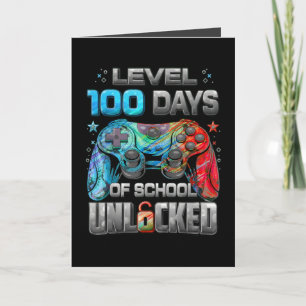 Carte Niveau 100 Jours d'école débloqués Style de joueur