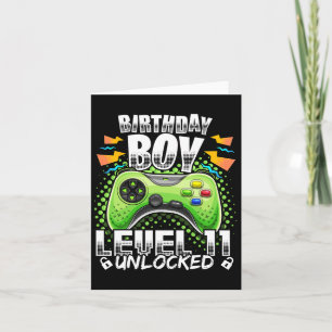 Carte Niveau 11 Déverrouillé Jeu vidéo 11e Anniversaire