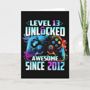 Carte Niveau 13 débloqué Awesome depuis l'anniversaire d