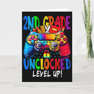 Carte Niveau 2e année débloqué Améliorez votre jeu vidéo