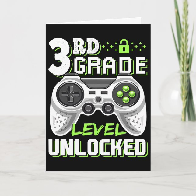 Carte Niveau 3e année Débloqué Jeu vidéo Ck À l'école B (Devant)