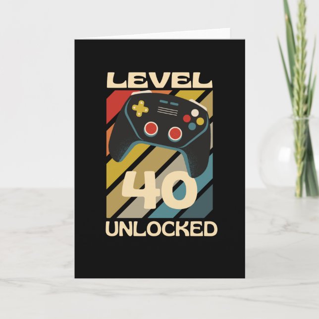 Carte Niveau 40 Débloqué Drôle de Jeu (Devant)