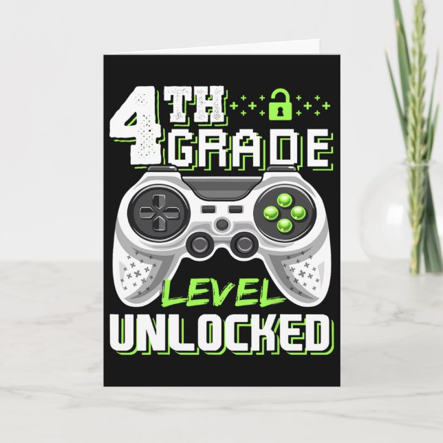 Carte Niveau 4e année Jeu vidéo débloqué Ck retour à l'é (Devant)