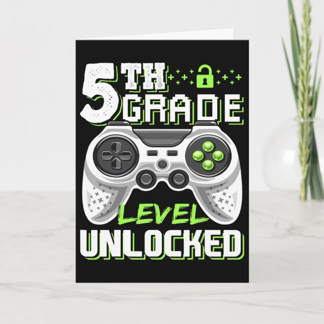 Carte Niveau 5e année Débloqué Jeu vidéo Ck À l'école B (Devant)