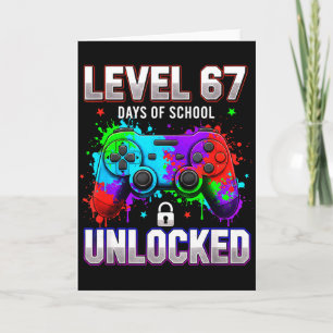 Carte Niveau 67 Jours d'école débloqués Joueur Vidéo de