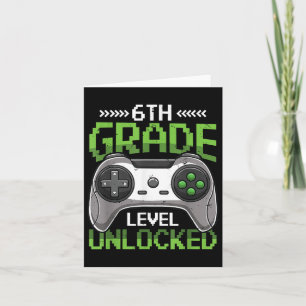 Carte Niveau 6e année déverrouillé Retour à l'école jeu