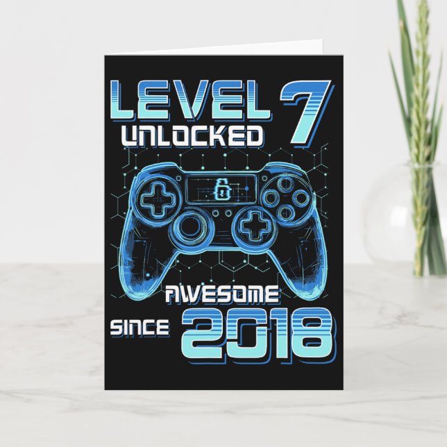 Carte Niveau 7 Débloqué Fête de jeu vidéo 7e anniversair (Devant)