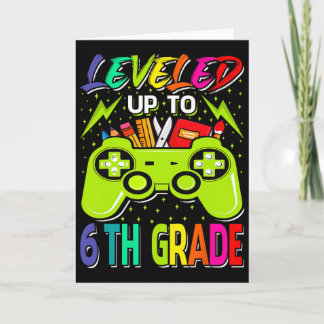 Carte Niveau Atteint 6e Gamer Byck À L'école Pour La Pre
