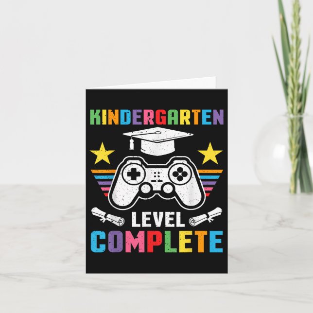 Carte Niveau de la maternelle Graduation complète Cl 202 (Devant)