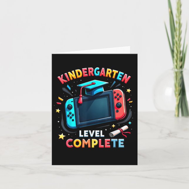 Carte Niveau de la maternelle Graduation complète Cl 202 (Devant)