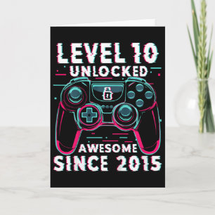 Carte Niveau Enfants 10 Débloqué Jeu Vidéo 10e Anniversa