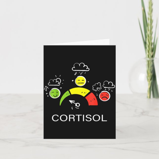 Carte Niveaux de cortisol bas v mème  (Devant)