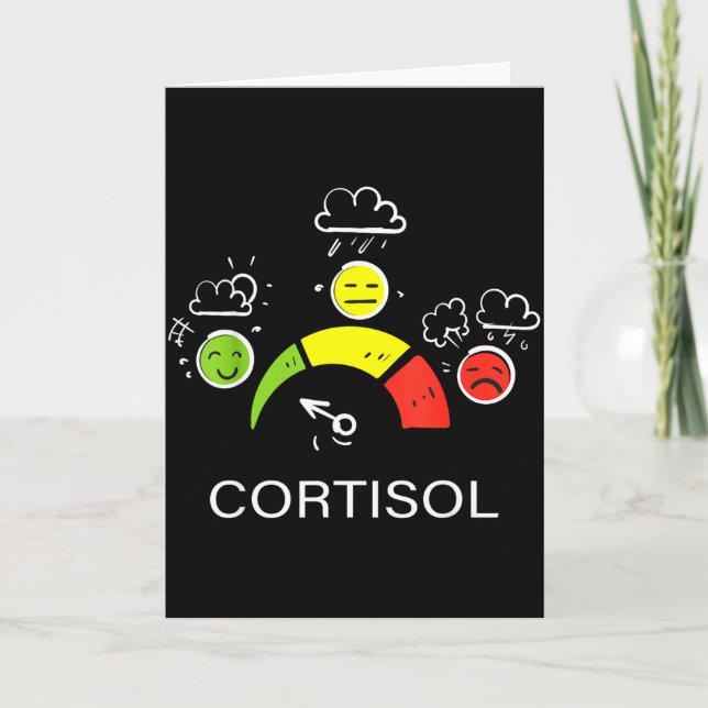 Carte Niveaux de cortisol bas v meme Niveaux de cortisol (Devant)