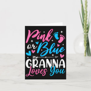 Carte Nk Ou Blue Gr Vous Aime Genre Révéler Bébé
