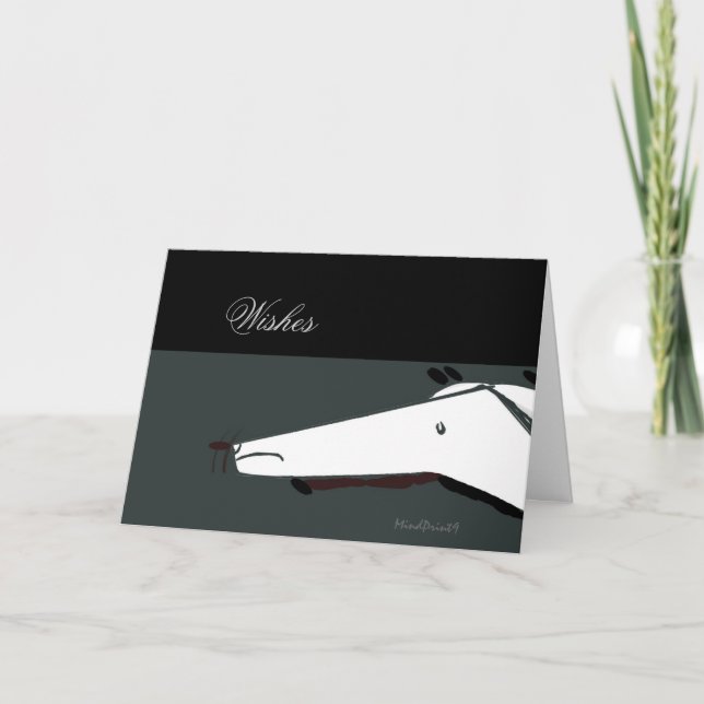 Carte No bark dog (Devant)