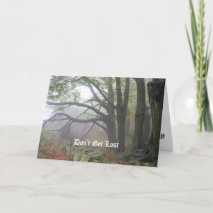 Carte n'obtenez pas perdu