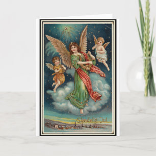 Carte Noël 1913 norvégien
