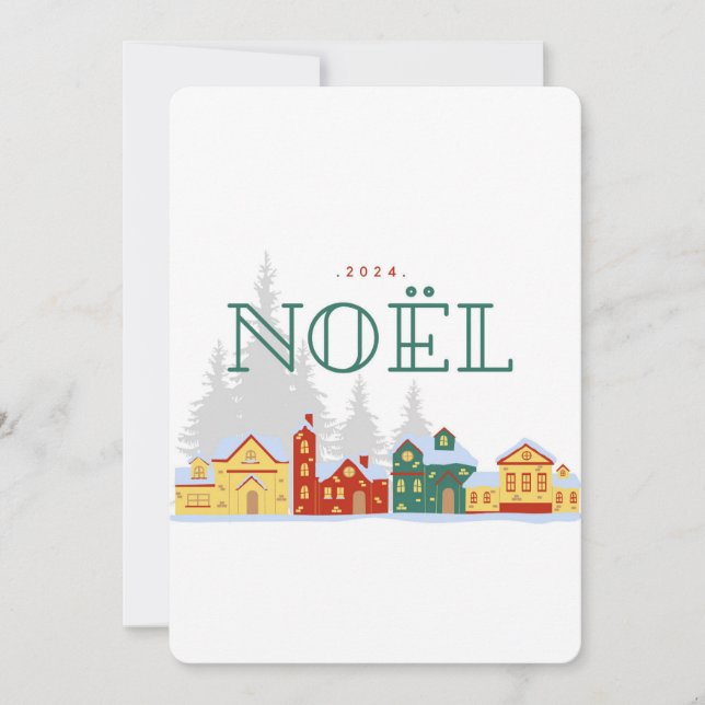 Carte NOEL 2024 (Devant)