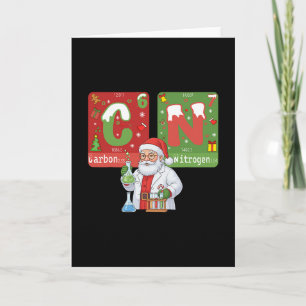 Carte Noël 67 Mème Science Chimie Humour Périodique