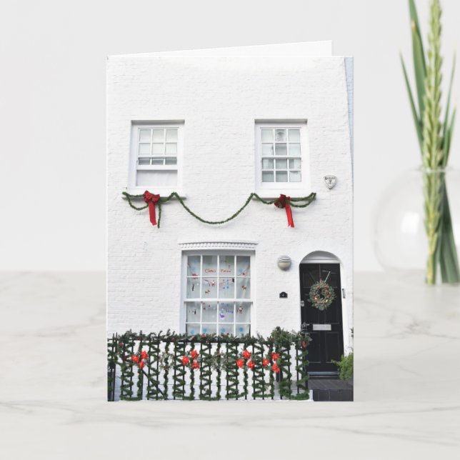 Carte Noël à Notting Hill Londres UK Photographie (Devant)