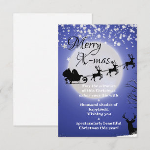 Carte Noël avec votre équipe