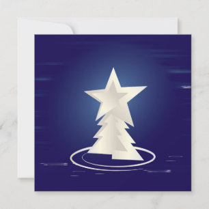 Carte Noël blanc