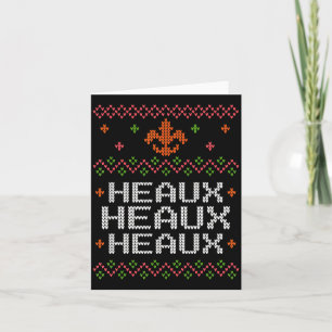 Carte Noël cajun laid Noël La Nouvelle-Orléans Sud Lou