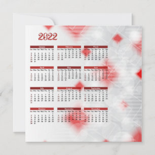 Carte Noël Calendrier
